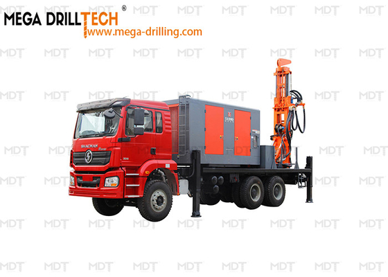 Truck Mounted Water Well Drilling Rig Multi Function Full Hydraulic Drilling Rig
