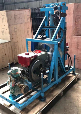 portable water well drilling rig machine compressor for water well drilling hydraulic bore well drilling machine price