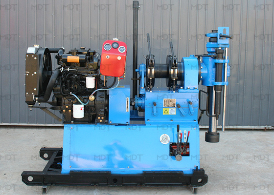 ISO9001 Certified Spindle Drilling Rig 200m Drilling Deep For Construction