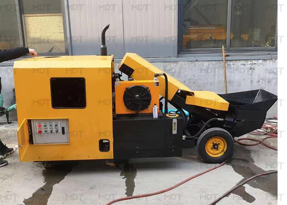 380V Yellow Universal Concrete Mixer Machine ISO9001 Standard