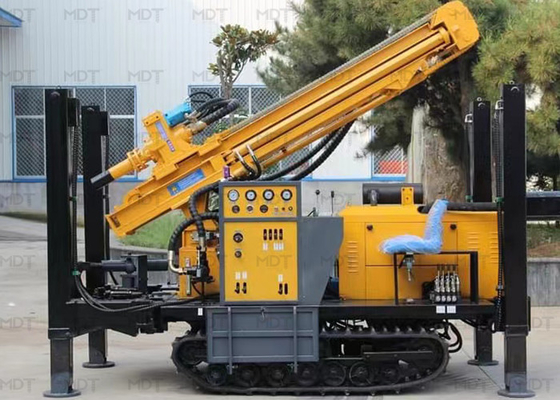 Parallel Transmission Hydraulic Water Bore Drilling Machine 200m Deep