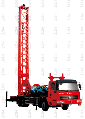 ISO9001 Certified Hydraulic Crawler Drilling Rig 260m Depth