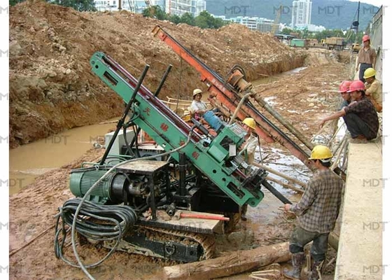 Hydraulic Geotechnical Anchor Bolt Drilling Machine 80m Depth