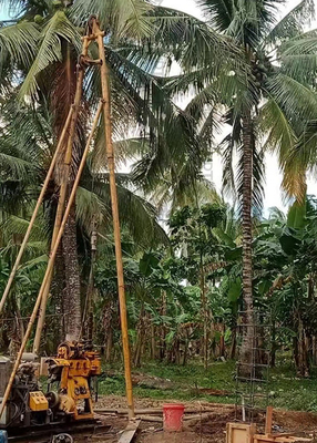 Soil Investigation Spindle Drilling Rig Oil Test Drilling Machine 42KW Engine