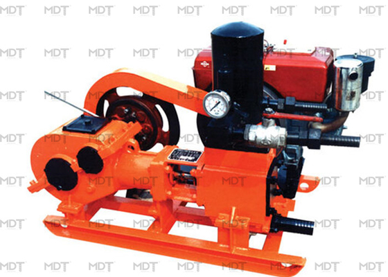 Reciprocal Single Piston Mud Pump Well Drilling For Soil Testing