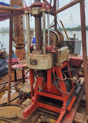 100kN Max Lifting Force Deep Hole Drilling Apparatus with 0-120r/min Rotary Speed