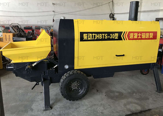 Quality  MDT-30 Small Shotcrete Machine Trailer Mounted Concrete Pump factory