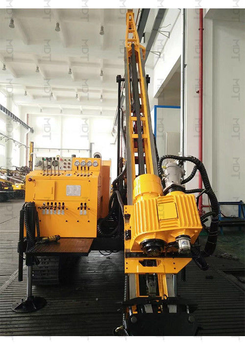 Hydraulic Surface Exploration Core Drilling Rig Wheel Type