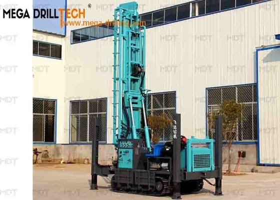280m Depth Crawler Hydraulic Rotary Drilling Rig For Water Well Crawler Drilling Rig