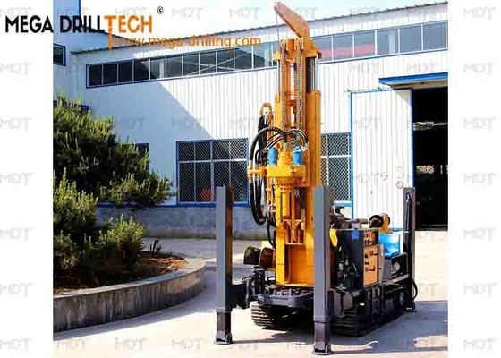 MDT300 Crawler Borehole Drilling Rig Well Drilling Rig 300 Meter Powerful
