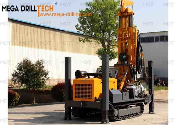 MDT300 Crawler Borehole Drilling Rig Well Drilling Rig 300 Meter Powerful