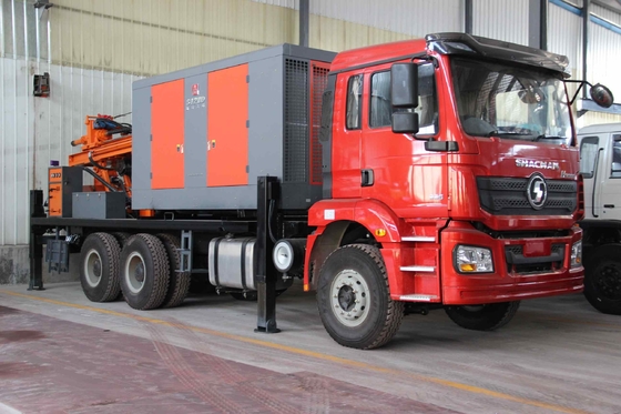 Truck Mounted Water Well Drilling Rig Multi Function Full Hydraulic Drilling Rig