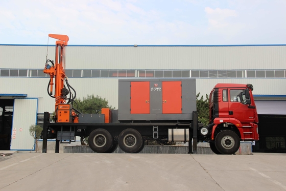 Truck Mounted Water Well Drilling Rig Multi Function Full Hydraulic Drilling Rig