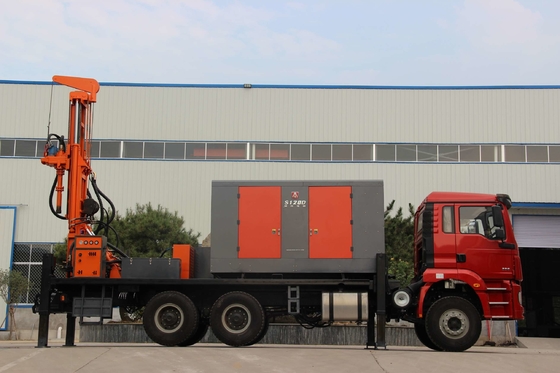 Truck Mounted Water Well Drilling Rig Multi Function Full Hydraulic Drilling Rig