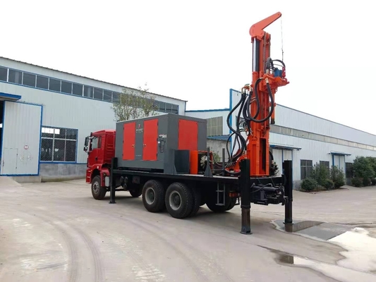 Truck Mounted Water Well Drilling Rig Multi Function Full Hydraulic Drilling Rig