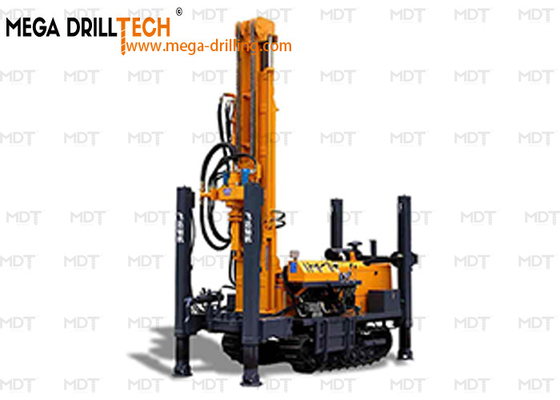 Dual Motor Water Well Drilling Rig 100-200 Meters Deep Water Drilling Machine For Sale