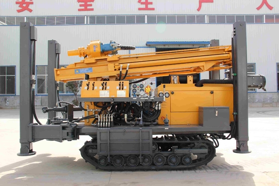 Dual Motor Water Well Drilling Rig 100-200 Meters Deep Water Drilling Machine For Sale