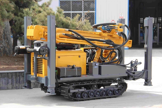 Dual Motor Water Well Drilling Rig 100-200 Meters Deep Water Drilling Machine For Sale