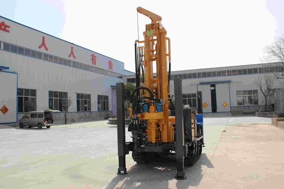 Backyard Water Well Drilling Rig With Crawler Driving Gear