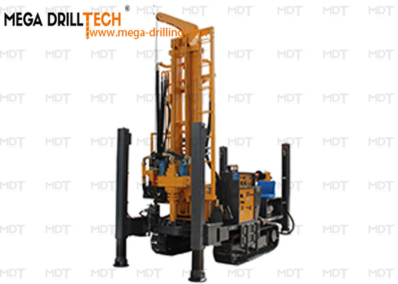 Integrated Casting Gearbox Commercial Water Well Drilling Rig With Yuchai Engine