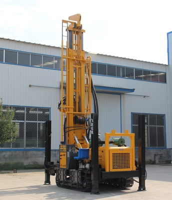 Dual Motors Hydraulic Well Drilling Rigs Large Torque