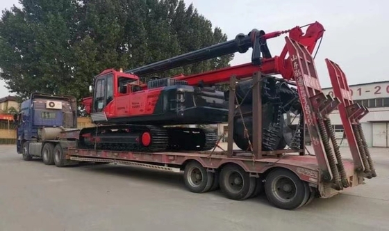 MDT-30 10m Depth Borepile Rotary Piling Rig High Flexibility