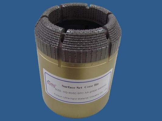 ISO9001 Certified Diamond Core Bits Multifunction For Hard Rocks