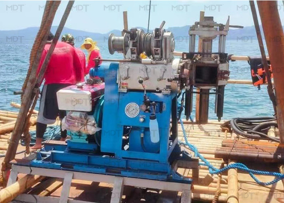 300mm Diameter Diesel Engine Spindle Drilling Rig Widely Used