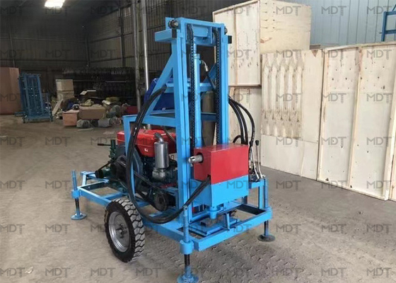 portable water well drilling rig machine compressor for water well drilling hydraulic bore well drilling machine price