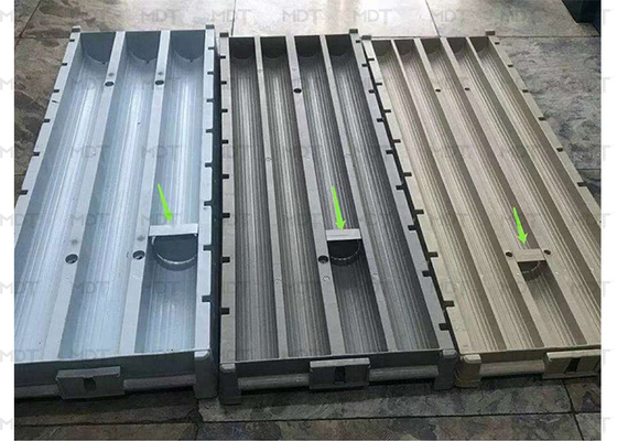 PQ HQ BQ Plastic Core Tray For Core Sample Stocking Soil Sample Stocking