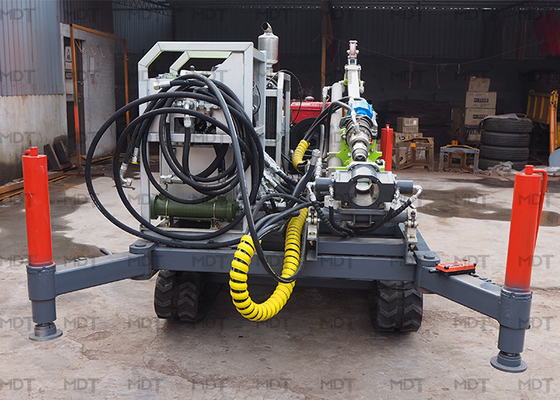 1200rpm 300m Depth Core Drilling Rig Diamond Drilling Equipment Portable