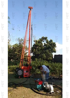 150 meter drilling, geophysic survey drilling machine with SPT and percussion drilling function