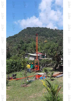 150 meter drilling, geophysic survey drilling machine with SPT and percussion drilling function
