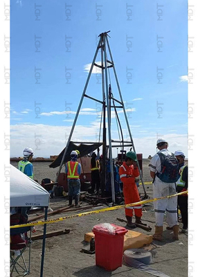 MDT-200 Geotechnical Investigation Spindle Drilling Rig For Soil Testing