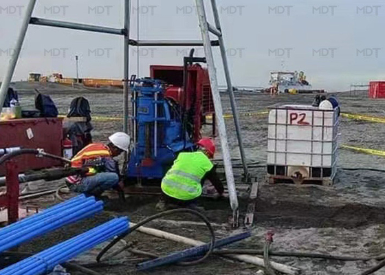 YBM Type Portable Well Drilling Machine 200m Depth For Railway