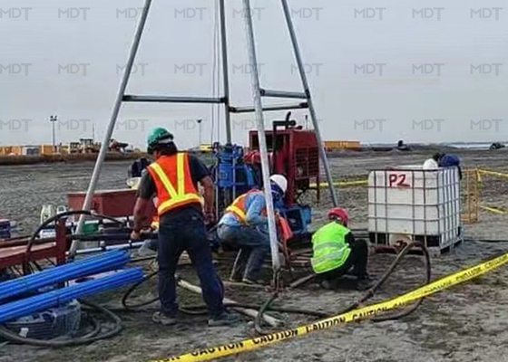 YBM Type Portable Well Drilling Machine 200m Depth For Railway