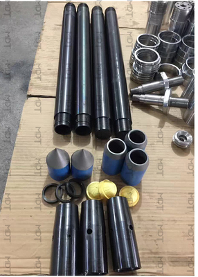 Multifunction 610mm Drilling Core Barrel Black Color For Soil