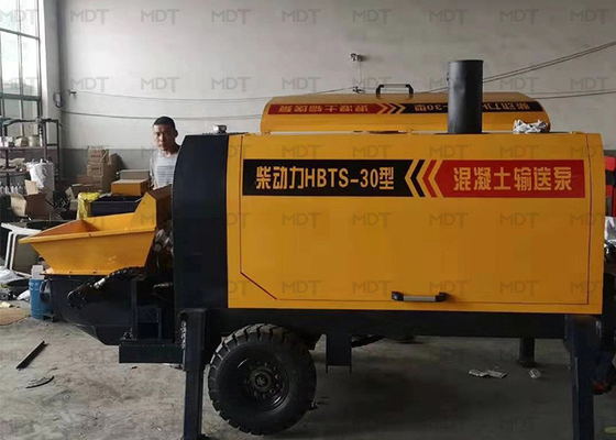 MDT-30 Small Shotcrete Machine Trailer Mounted Concrete Pump