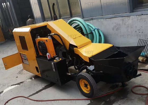 380V Yellow Universal Concrete Mixer Machine ISO9001 Standard