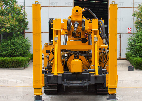 MDT 5 Hydraulic Crawler Drilling Rig 400m Deep Well Drilling Machine