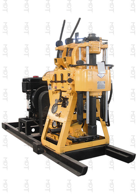 Portable Diesel Geological Core Spindle Drilling Rig 200m Deep For Water Well