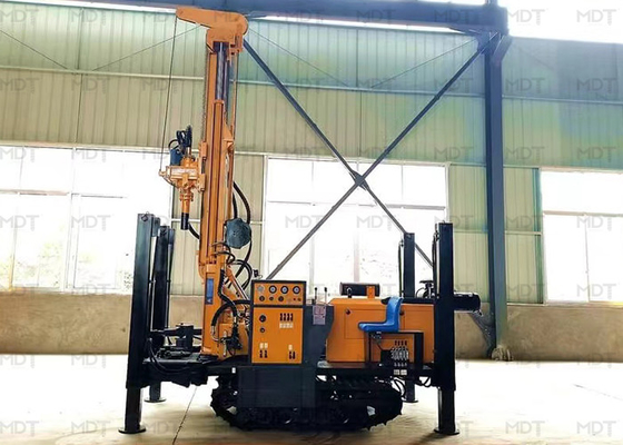 Parallel Transmission Hydraulic Water Bore Drilling Machine 200m Deep