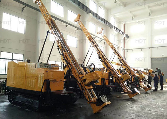 Hydraulic Surface Exploration Core Drilling Rig  Wheel Type