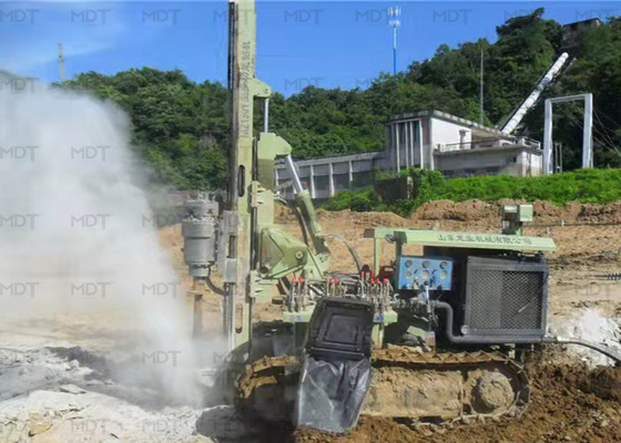 Hydraulic Crawler Bored Pile Drilling Machine 300mm Diameter