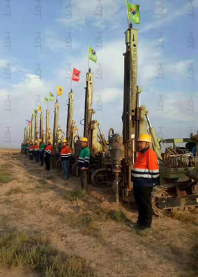 Hydraulic Crawler Bored Pile Drilling Machine 300mm Diameter
