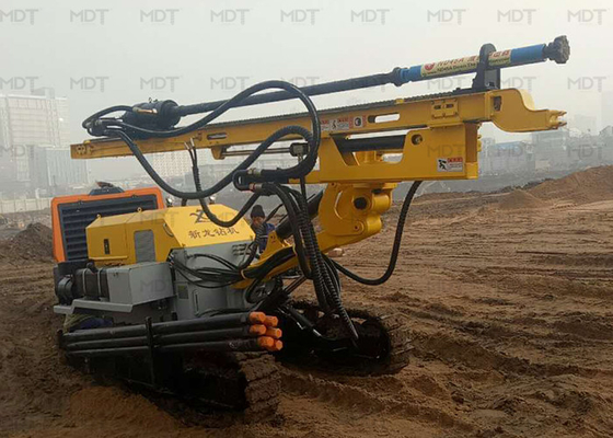 High Air Pressure DTH Boring Machine Rotary Flexible High Climbing Ability