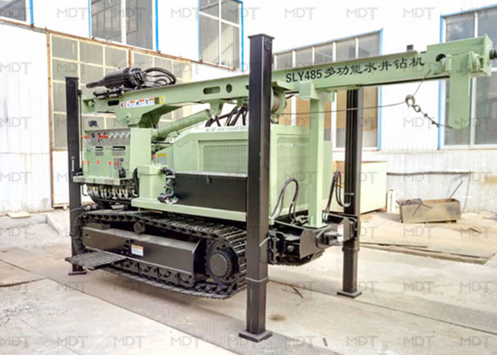 Bore Dia 300mm Hydraulic Crawler Drilling Rig Micropile Drilling Machine