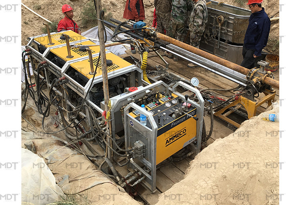 600m Depth Multipurpose Hydraulic Rig Machine Core Sample Drill Rig