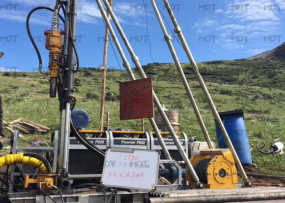 350 Meter Core Drilling Rig Portable For Geotechnical Investigation