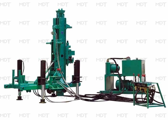 Engineering Hydraulic Rotary Drilling Rig 70rpm Angle Adjustable